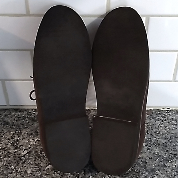 Croft & Barrow Core Technology Brown Leather/Suede Oxford Shoes. Size 11 - Picture 7 of 8